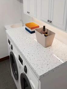 大理石仿紋自黏式乙烯基牆紙,適用於防水表面,可拆卸和撕下,適用於廚房、客廳家具、裝飾性牆紙、家居裝修