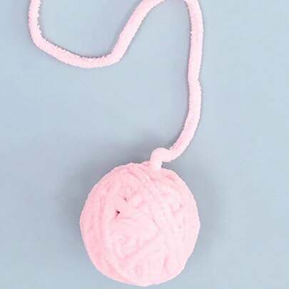 1pc Bell & Colored Ball Toy For Cats Only, Self Entertainment And Anti-Anxiety