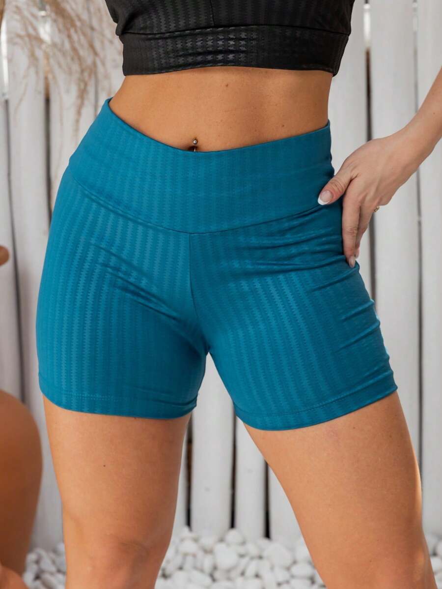 Women Sports Shorts - Green - View 1