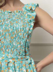 Women Dresses - màu xanh lá - Xem 5