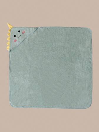 1 件男女通用速干柔软保暖珊瑚绒浴袍带帽衫，适合婴儿，适合海滩旅行等一年四季各种场景。爱情人节