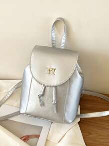 Mochila plateada poco común para estilo de , sencilla y ligera - Plateado - Ver 1