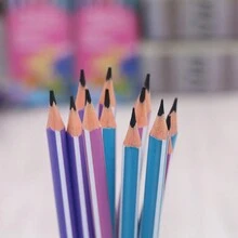 12pcs/pack Triangular Pencil Lead For Students - Multicolor - View 4