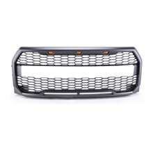 Replacement Part ABS Front Bumper Grille With LED Fit For F150 2015-2017 Raptor - màu đen - Xem 3