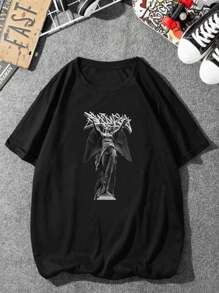 Men Shirts - 黑色 - 查看 1