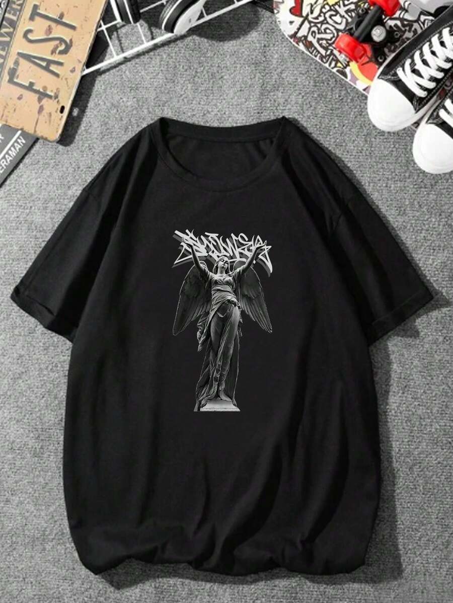 Men Shirts - 黑色 - 查看 1