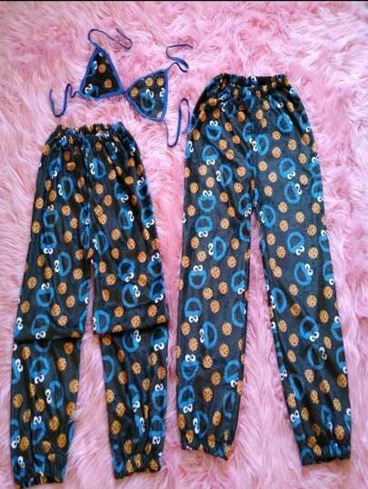 DUO DE PIJAMA 3 PZ UNITALLA C/GALLETA