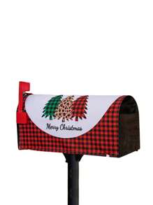 1 Miếng Giáng sinh Hộp thư Đồ trang trí Bộ Đối với Ngoài trời Hộp thư Đồ trang trí - Nhiều màu - Xem 3
