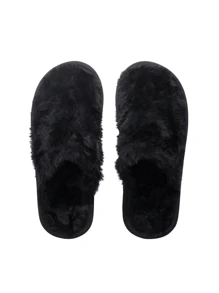 VISCA Pantufa Masculina Adulto Fechada Pelúcia Antiderrapante Chinelo de Quarto