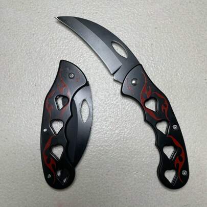 Cuchillo pequeño plegable para bolsa o para frutas, navaja de bolsillo para senderismo