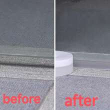 1pc Self-adhesive Door Bottom Windproof Strip - Clear - View 8