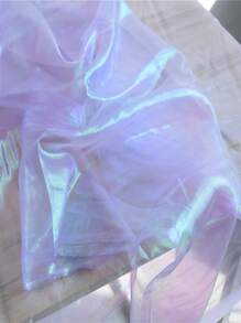 1 Pieza Tela Bordada, Tela Bordada De Hierba Acuática Para Vestidos Para Mujeres De Moda Diy
