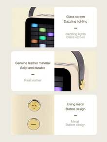 Kinglucky Có thể mang đi Nhỏ bé Cái Loa - màu đen - Xem 5