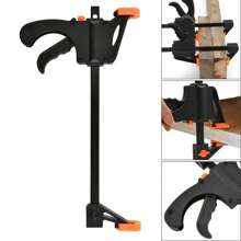 4-inch F Clamp & A Clamp Set, Powerful Quick Woodworking Clamps For Fixing Wood Boards And Holding Tools