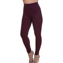 Women Leggings - Màu Đỏ Sâu - Xem 1