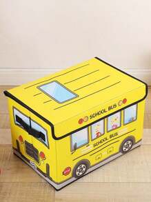 Almacenamiento Multiusos - Caja Juguetero Organizador para Juguetes, Libros y más - Amarillo - Ver 2