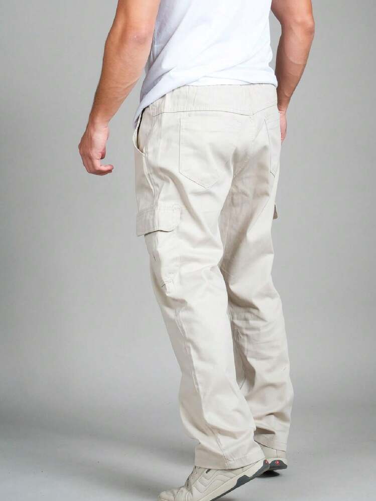 Men Pants - Light Grey - View 3