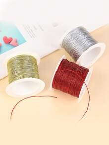 2pcs-20m Gift Packaging Gold Wire/string For Christmas Tree Ornaments/tags - Black - View 6