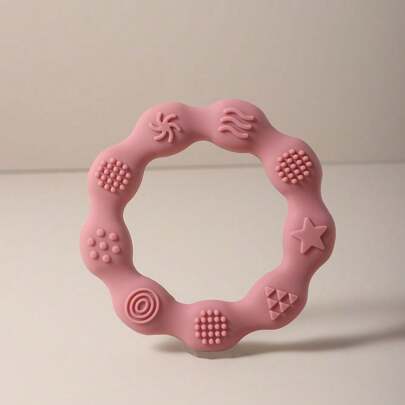 8cm Bebis Silikon Teether , Tandsjukdomar Leksak För Spädbarn Tandsjukdomar