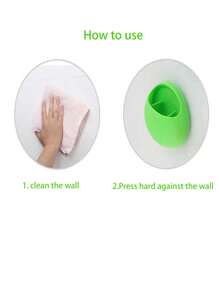 1个浴室牙刷架壁挂式牙膏架化妆刷收纳架浴室配件 - 白色 - 查看 7