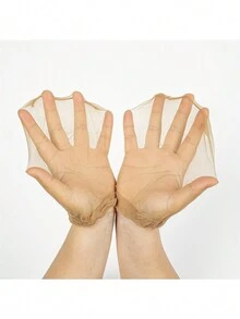 2pcs/pack Breathable HD Wig Cap for Professional Use - Elastic and Invisible - Khaki - View 3