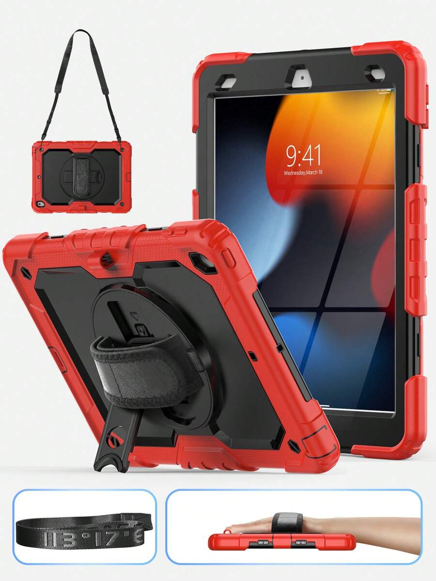 外壳兼容 iPad 第 9 代支架和肩带