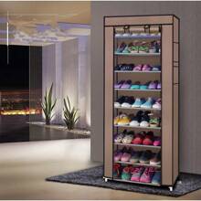 Shoe Cabinets - Coffee Brown - View 2