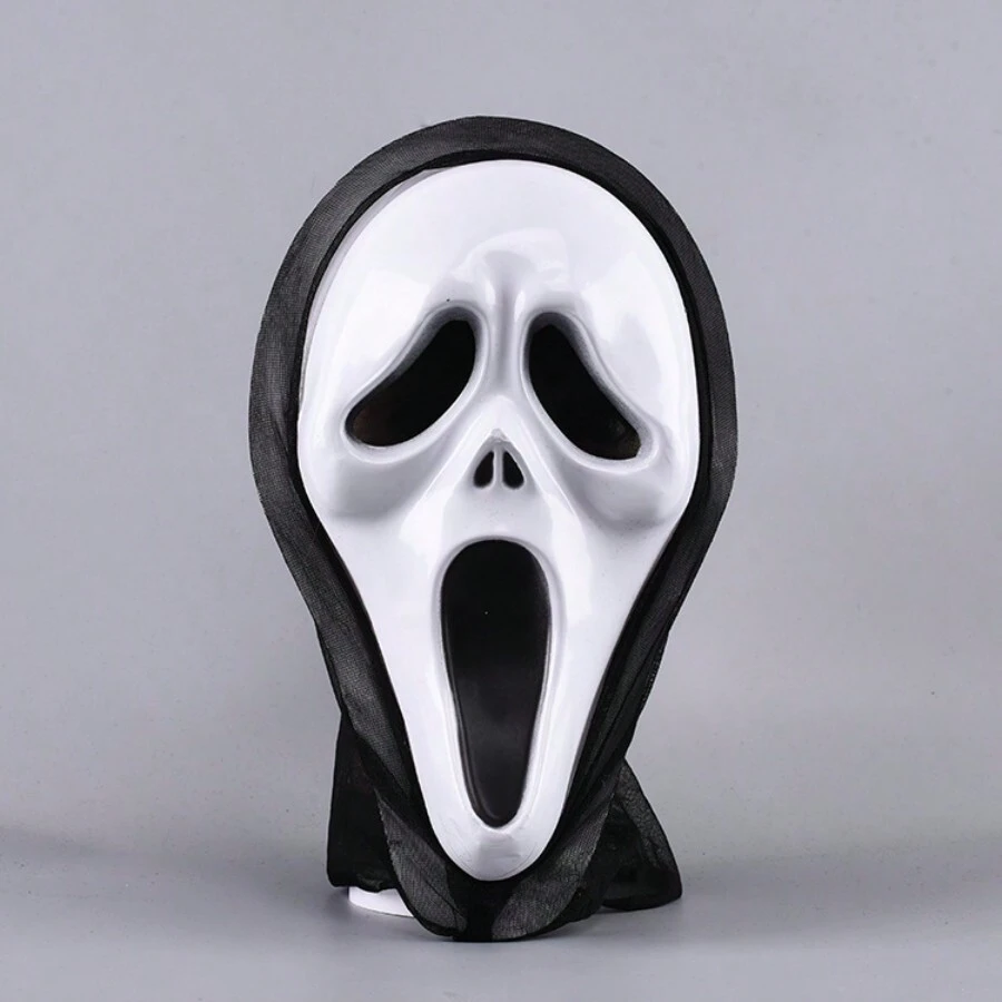 Costume Da Scream Per Bambini Con Maschera Ghostface, Coltello Insanguinato, Guanti E Cintura - Taglie 130-165 Cm, Completo Halloween - 3