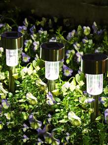 Đèn đường năng lượng mặt trời bằng thép không gỉ (12/10 chiếc), đèn trang trí sân vườn chống thấm nước, đèn LED chiếu sáng đường đi bằng thép không gỉ, năng lượng mặt trời, dùng cho sân, lối đi, sân sau, đường lái xe, bãi cỏ, trang trí sân vườn LED, trang trí mùa thu, trang trí nhà cửa, trang trí ngoài trời. - trắng - Xem 6