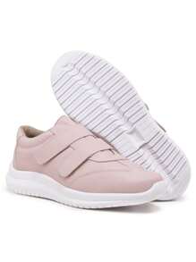 Women Wedge Sneakers - Màu Hồng baby - Xem 1