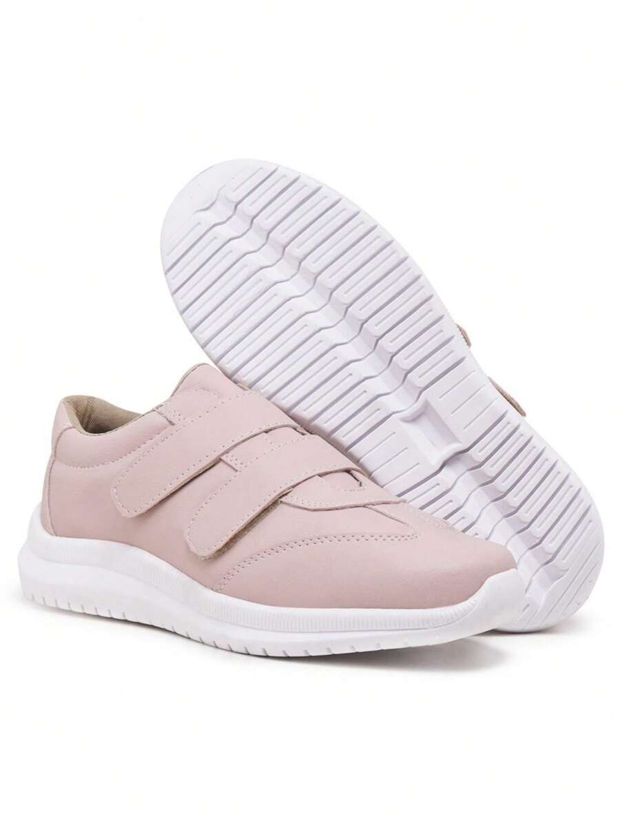 Women Wedge Sneakers - Màu Hồng baby - Xem 1