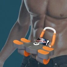 Rodillo Ab De 3 Ruedas Con Color Gris - Gris - Ver 7