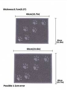 Supet Đặt chiếu Thú cưng - Xám - Xem 6