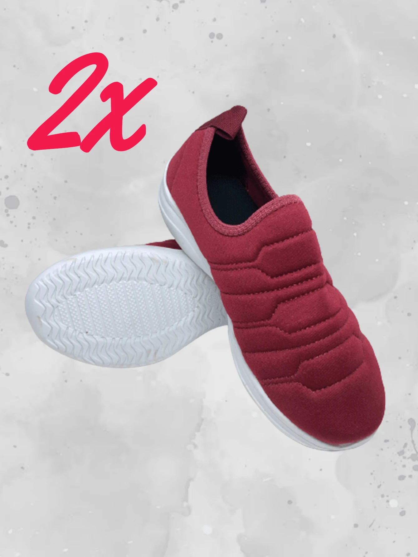 Women Wedge Sneakers - Gỗ đỏ - Xem 1