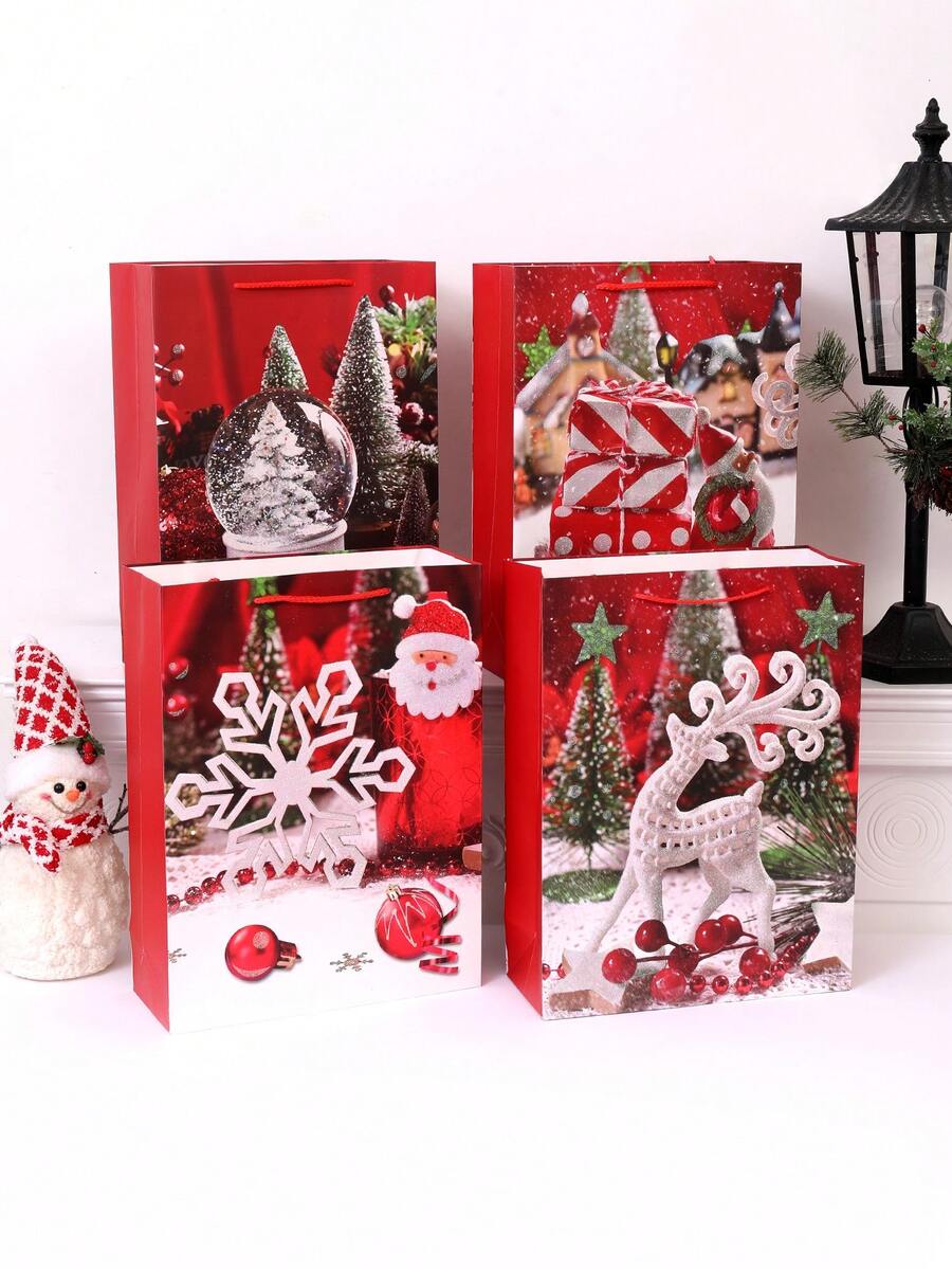 2 Miếng Màu sắc tùy ý Giáng sinh Túi Quà tặng Thập cẩm Kích thước Với Xử lý , 24 Count Giáng sinh Túi Quà tặng Bộ Bao gồm Ngày lễ Giáng Sinh
Món quà Cái túi Chủng loại Có tay cầm & Nhãn Đối với Dây Quấn Bất kì Kích thước Hiện tại Đối với Người lớn Thanh thiếu niên Trẻ em - 1337 ngẫu nhiên 2 màu - Xem 1