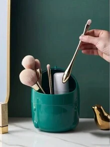 1 Miếng Dễ thương Mini Mô phỏng Khủng long Thùng rác trên bàn , Có thể tháo rời Nắp Đối với Thuận tiện Và Dễ dàng làm sạch , Thích hợp Đối với Ăn uống Bàn , Bàn , Văn phòng , Phòng tắm , Đầu giường , - Nhiều màu - Xem 8