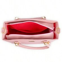 Women Tote Bags - Baby Pink - View 5