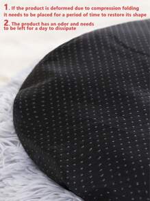 Giường Thú Cưng Ấm Áp Tròn Dày Sang Trọng (không thể tháo rời), thích hợp cho chó và mèo cỡ nhỏ đến vừa để ngủ trong nhà vào tất cả các mùa - Màu Xám nhạt - Xem 4