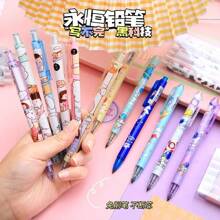 6 Pieces Pack Of Retractable Pencils - Pink - View 2