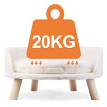 Pet Bed & Crate Mat - Màu be - Xem 6