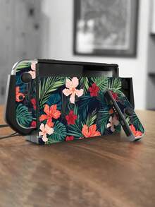 1 套印刷磨砂皮肤贴纸，适用于 Switch 游戏机 - 彩色 - 查看 2