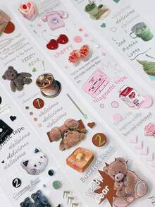 Paquete De Materiales Blue Sky Y Old Dreams Pegatina - Azul - Ver 10