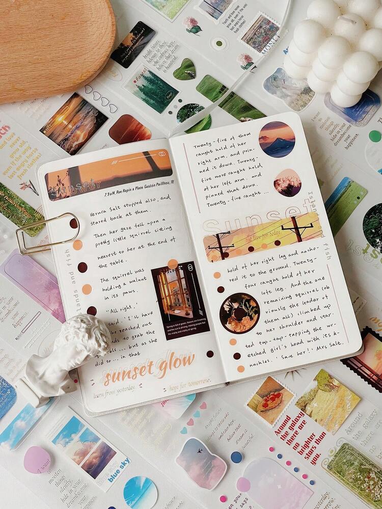 Blue Sky & Old Dreams Material Pack Sticker - Blue - View 3