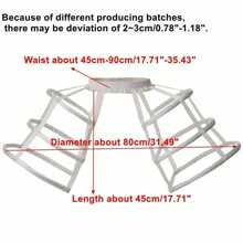 維多利亞時期女性雙層輪廓梳妝台石柱鷹架束裙底襬