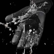 冬季漁夫手套一對,2指翻轉防水防風適用於騎行釣魚手套