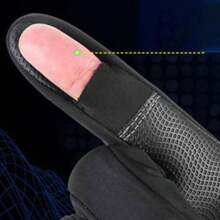 冬季漁夫手套一對,2指翻轉防水防風適用於騎行釣魚手套