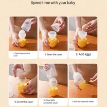 Egg Liquid Mixer - Yellow - View 6