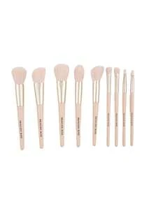 Princess Rose 9pcs/Set Pink Makeup Brush Set With 1 Pink Storage Bucket,Brush Set,Makeup Brush Kit,Make Up Brush Set,Make Up Set Complete,Makeup Brush Set,Complete Makeup Kit,Brush Kit,Brushes Makeup Set,Makeup Gift Set,Set - Pink - View 2