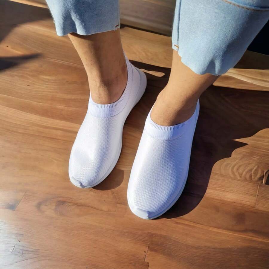 Women Casual Shoes - 白色 - 查看 1