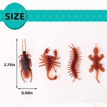 Aronclub Realistic Cockroach Spider April Fool's Day Halloween Prank Toys, Fake Insect To Scare, Funny Vent Toys - Brown - View 6
